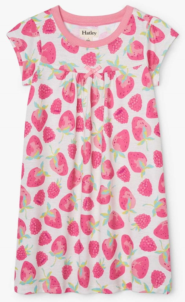 Hatley dívčí noční košile Delicious Berries S21FSK1192 92 růžová