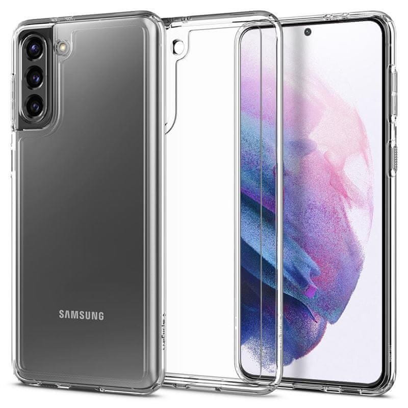 Spigen Ochranný kryt Ultra Hybrid pro Samsung Galaxy S21 ACS02423, transparentní