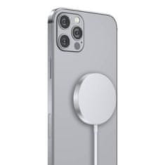 Kaku bezdrátová magnetická nabíječka na iPhone 12, MagSafe, 15W, USB-C, bílá