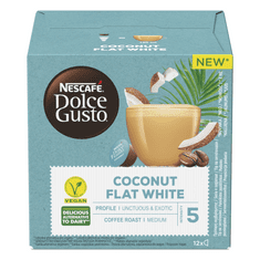 NESCAFÉ Dolce Gusto® Coconut Flat White – kávové kapsle – karton 3x12 ks