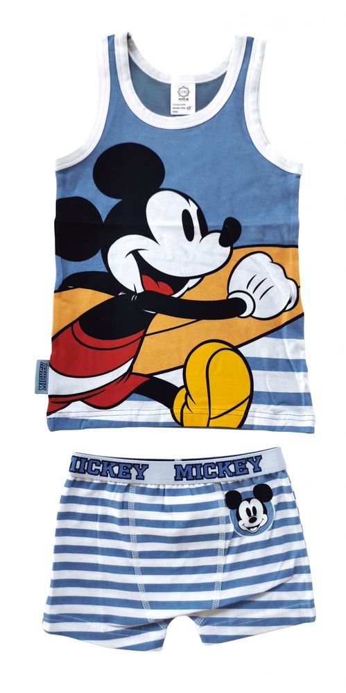 Disney chlapecké pyžamo Mickey Mouse WD13609 98 - 104 modrá
