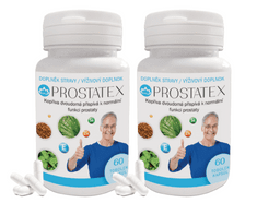 Novax Prostatex 1+1 zdarma - prostata a reprodukční systém - 2x 60 tobolek