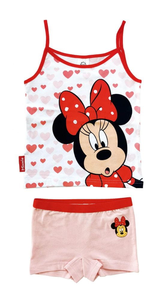 Disney dívčí pyžamo Minnie WD13591 98 - 104 růžová
