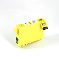 Miroluk Inkoustová náplň pro Epson Stylus SX 525 WD kompatibilní (žlutá - yellow)