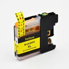 Miroluk Kompatibilní cartridge s Brother LC-223/225XLY (Žlutá)