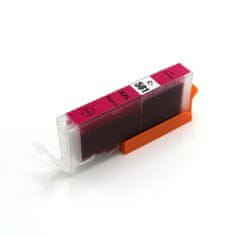 Miroluk Inkoustová náplň pro Canon Pixma TS 6351 kompatibilní (purpurová - magenta)