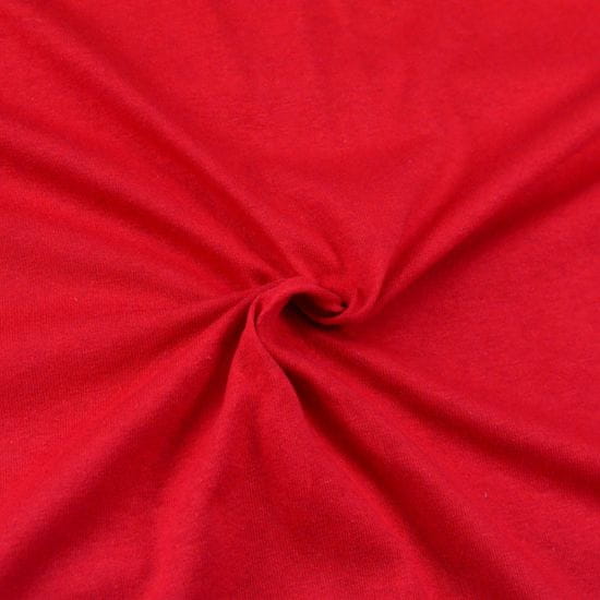 Brotex Jersey prostěradlo červené, 90x200 cm jednolůžko