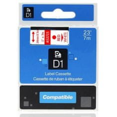 Miroluk Páska pro Dymo LabelManager 420 P kompatibilní (červená - red)