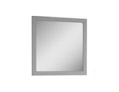 KONDELA Zrcadlo Provence LS2, šedé