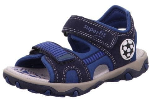 Superfit chlapecké sandály Mike 3 6094658000 33 tmavě modrá