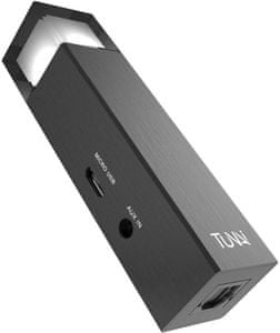 Bluetooth transmitter tunai wand Bluetooth technologie 5.0 bez nutnosti nabíjení nízká latence dosah až 50 m k televizoru herní konzoli počítači 3,5mm jack optický vstup microUSB port