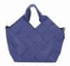 Designová modrá kabelka s kosmetickou taškou + Ponožky Gatta Calzino Strech, odstíny modré, UNIVERZáLNí
