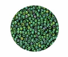 TOHO Round japonské korálky, leskle smaragdově zelené 322