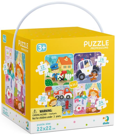 Dodo Toys Puzzle 4v1 Moje povolání