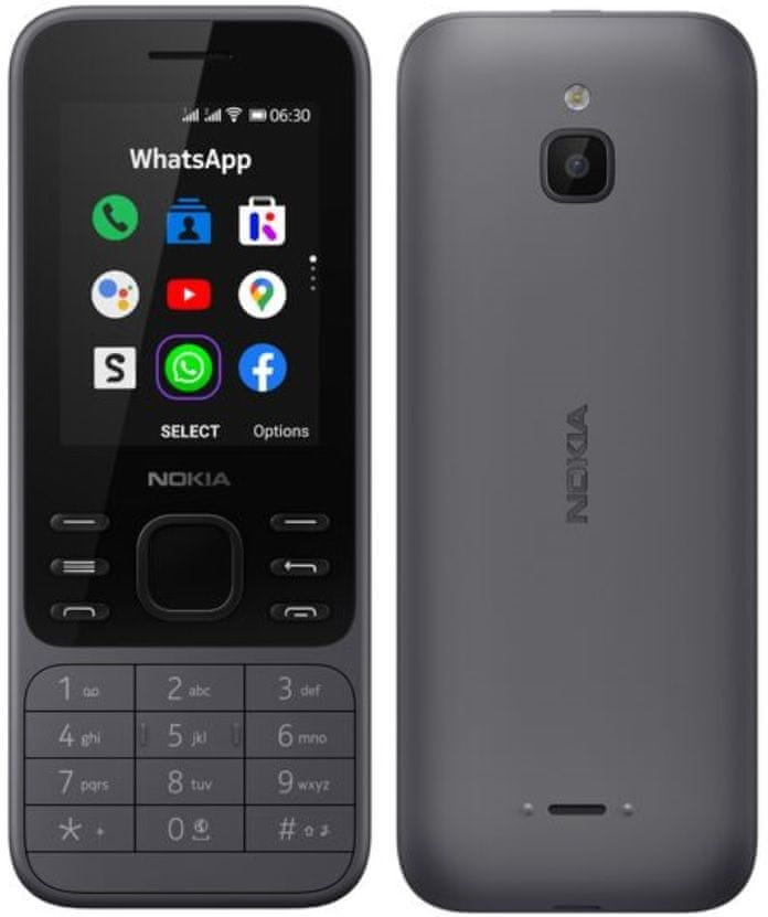 Nokia 6300 4G. Charcoal