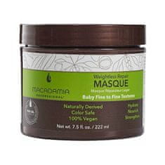 Macadamia Obnovující maska pro všechny typy vlasů Weightless Repair (Masque) (Objem 222 ml)