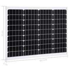 Greatstore Solární panel 50 W hliník a bezpečnostní sklo