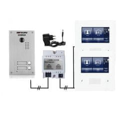 ACS Zoneway Set videozvonku ZONEWAY ZW-432M + ZW-738-2