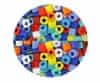 Cube japonské korálky, matné, mix barev, tc-03-bmf