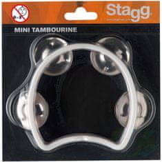 Stagg TAB-MINI/WH, mini tamburína bílá