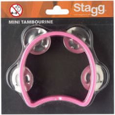 Stagg TAB-MINI/PK, mini tamburína růžová