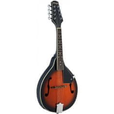 Stagg M20 S, bluegrassová mandolína, polomasiv