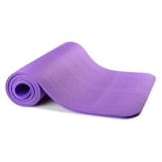 MG Gymnastic Yoga Premium protiskluzová podložka na cvičení + obal, fialová