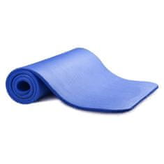MG Gymnastic Yoga Premium protiskluzová podložka na cvičení + obal, modrá
