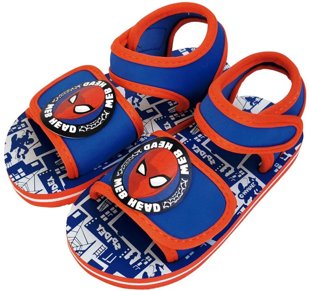 Disney chlapecké sandály Spiderman SM13508 24 modrá