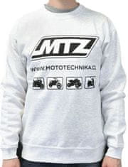 MTZ Mikina MTZ Essential s potiskem (barva šedý melír) XXL (mtzmikina-1_1) (Velikost: XXL) MTZMIKINA-XXL