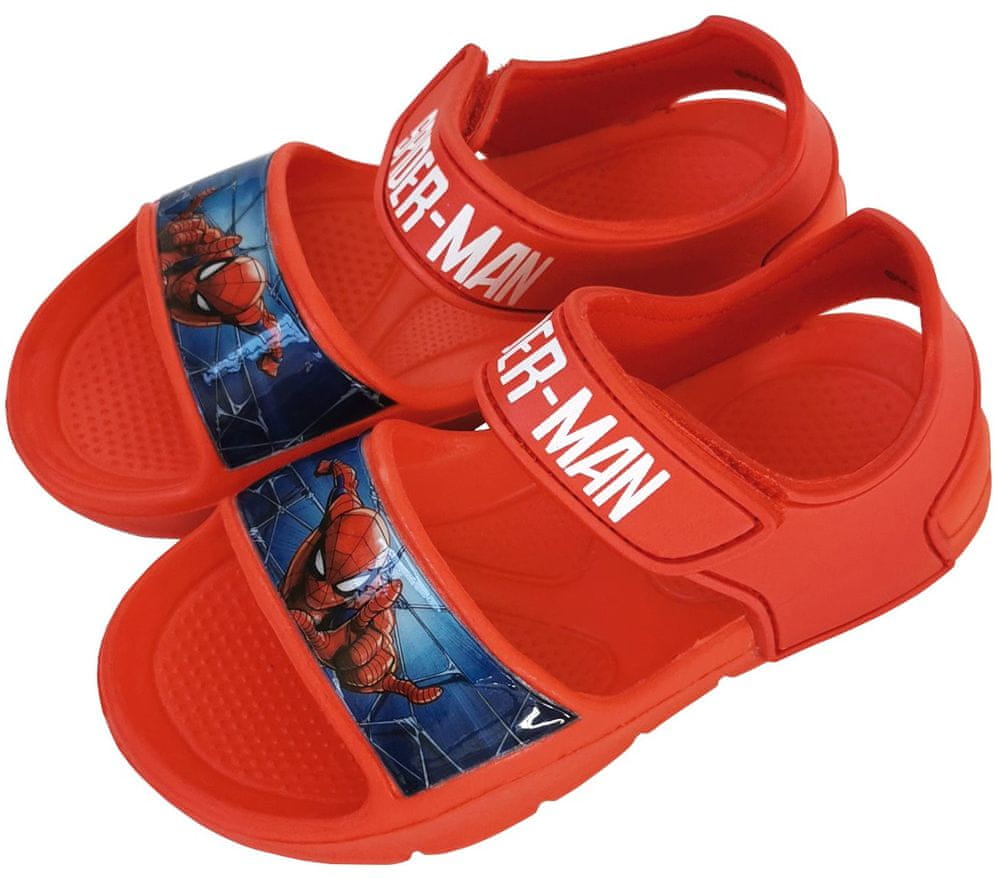 Disney chlapecké sandály Spiderman SM13655 22 červená