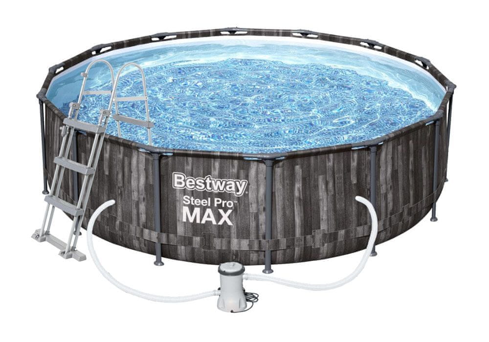 Levně Bestway Steel Pro Max Wood 4,27 x 1,07 m 5614Z bazén