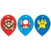 Nafukovací balónky Super Mario 27,5cm 6ks -