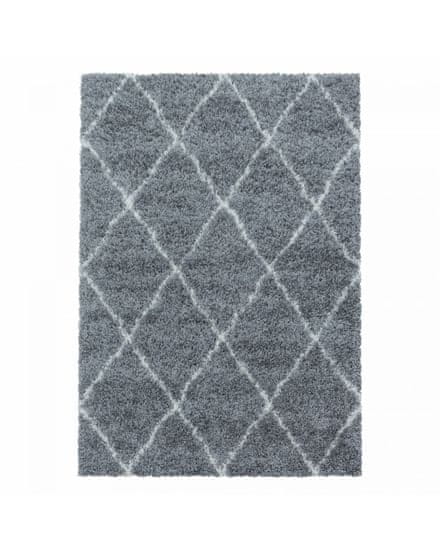 Ayyildiz Kusový koberec Alvor Shaggy 3401 grey