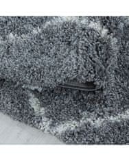 Ayyildiz Kusový koberec Alvor Shaggy 3401 grey 60x110