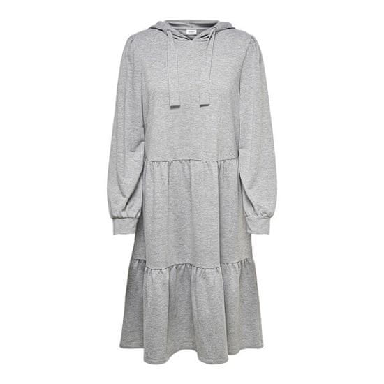 Jacqueline de Yong Dámské šaty JDYDALE 15226752 Light grey melange