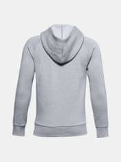 Under Armour Mikina Ua Rival Cotton Fz Hoodie-Gry L