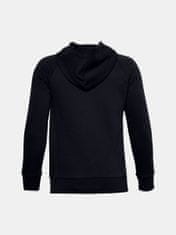 Under Armour Mikina UA RIVAL COTTON HOODIE-BLK M