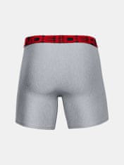 Under Armour Boxerky UA Tech 6in 2 Pack-GRY L