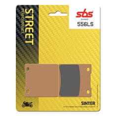 SBS Zadní brzdové destičky SBS Suzuki GSX 750 Left/Rear 1998 - 2008 směs LS