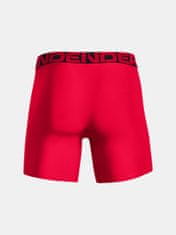 Under Armour Boxerky Tech 6in 2 Pack-RED L