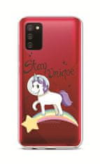 TopQ Kryt Samsung A02s silikon Stay Unicorn 55816