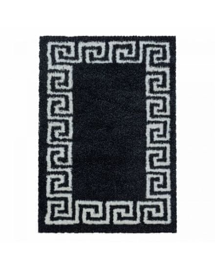 Ayyildiz AKCE: 280x370 cm Kusový koberec Hera Shaggy 3301 anthrazit