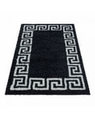 Ayyildiz AKCE: 280x370 cm Kusový koberec Hera Shaggy 3301 anthrazit 280x370