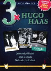 3x Hugo Haas I: Jedenácté přikázání, Muži v offsidu, Načeradec, král kibiců (3DVD)