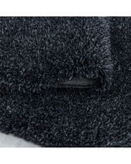 Ayyildiz Kusový koberec Fluffy Shaggy 3500 anthrazit kruh 80x80 (průměr) kruh