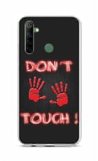 TopQ Kryt Realme 6i silikon Don´t Touch Red 56319