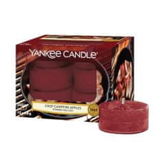 Yankee Candle Svíčky čajové , Jablka pečená na ohni, 12 ks