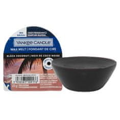 Yankee Candle Vonný vosk , Černý kokos, 22 g