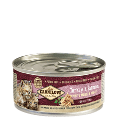 Carnilove WMM Turkey & Salmon for Kittens 12 x 100 g